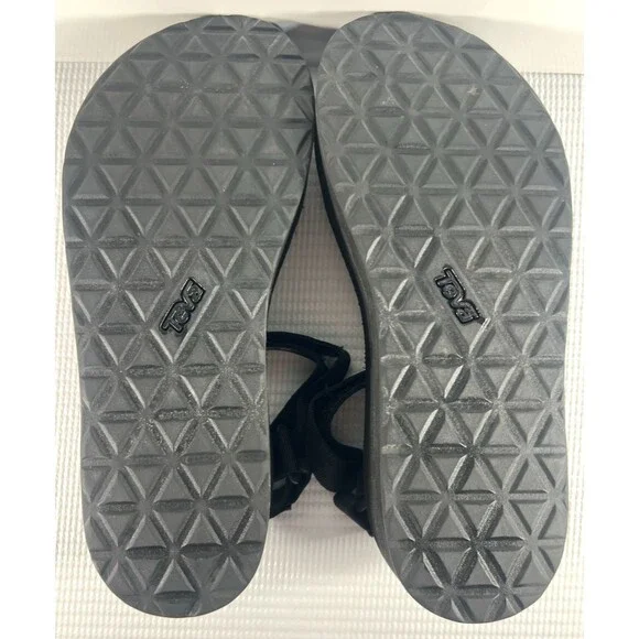 Teva Women Platform Strappy Sandals Flatform Universal Size US 10 Black/Black - Picture 2 of 7